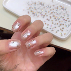 30pcs Sparkling Star Zircon Nail Decoration Nail Art No Brand