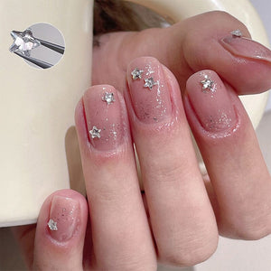 30pcs Sparkling Star Zircon Nail Decoration Nail Art No Brand