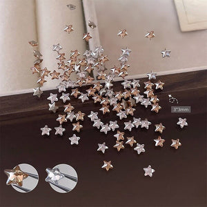 30pcs Sparkling Star Zircon Nail Decoration Nail Art No Brand
