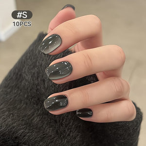 10pcs S Press on Nails False Tips Nail Tips No Brand