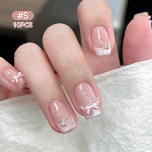 10pcs S Press on Nails False Tips Nail Tips No Brand