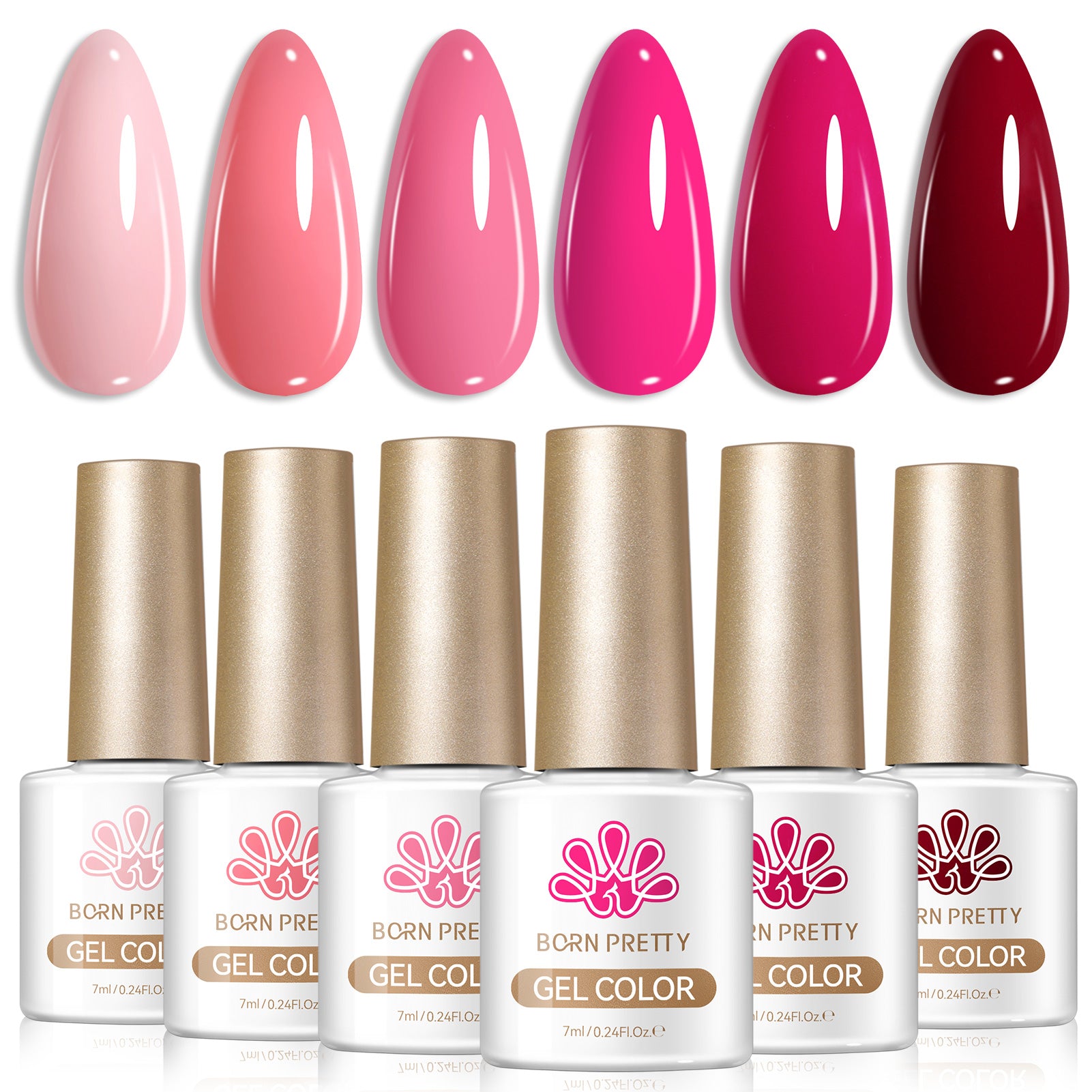 6 Colors Gel Set S47 Y2K Neon 7ml