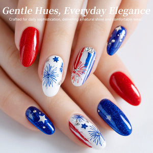 6 Colors Gel Set S60 July Celebration 7ml Gel Nail Polish BORN PRETTY