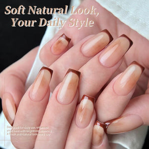 6 Colors Nude Collection Color Nail Gel 15ml HEMA/TPO FREE Gel Nail Polish BORN PRETTY