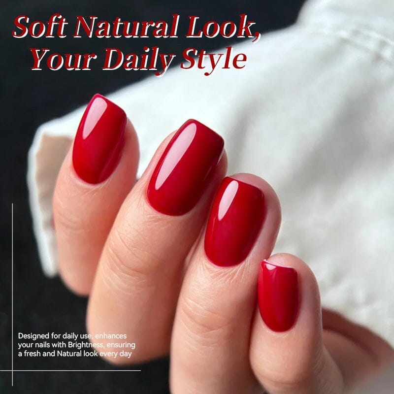 6 Colors Red Collection Color Nail Gel 15ml HEMA/TPO FREE Gel Nail Polish BORN PRETTY