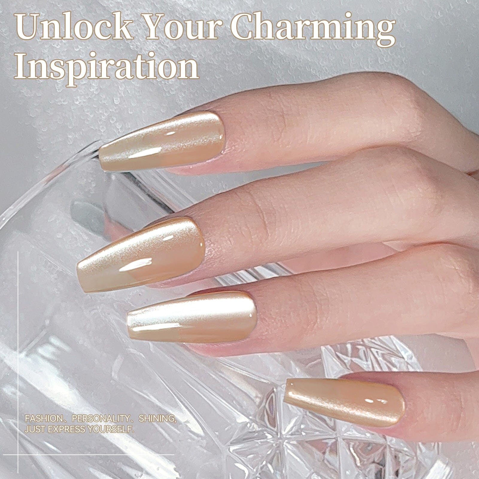 Moonlight Cat Magnetic Gel MY103 Pure Love 15ml Gel Nail Polish BORN PRETTY