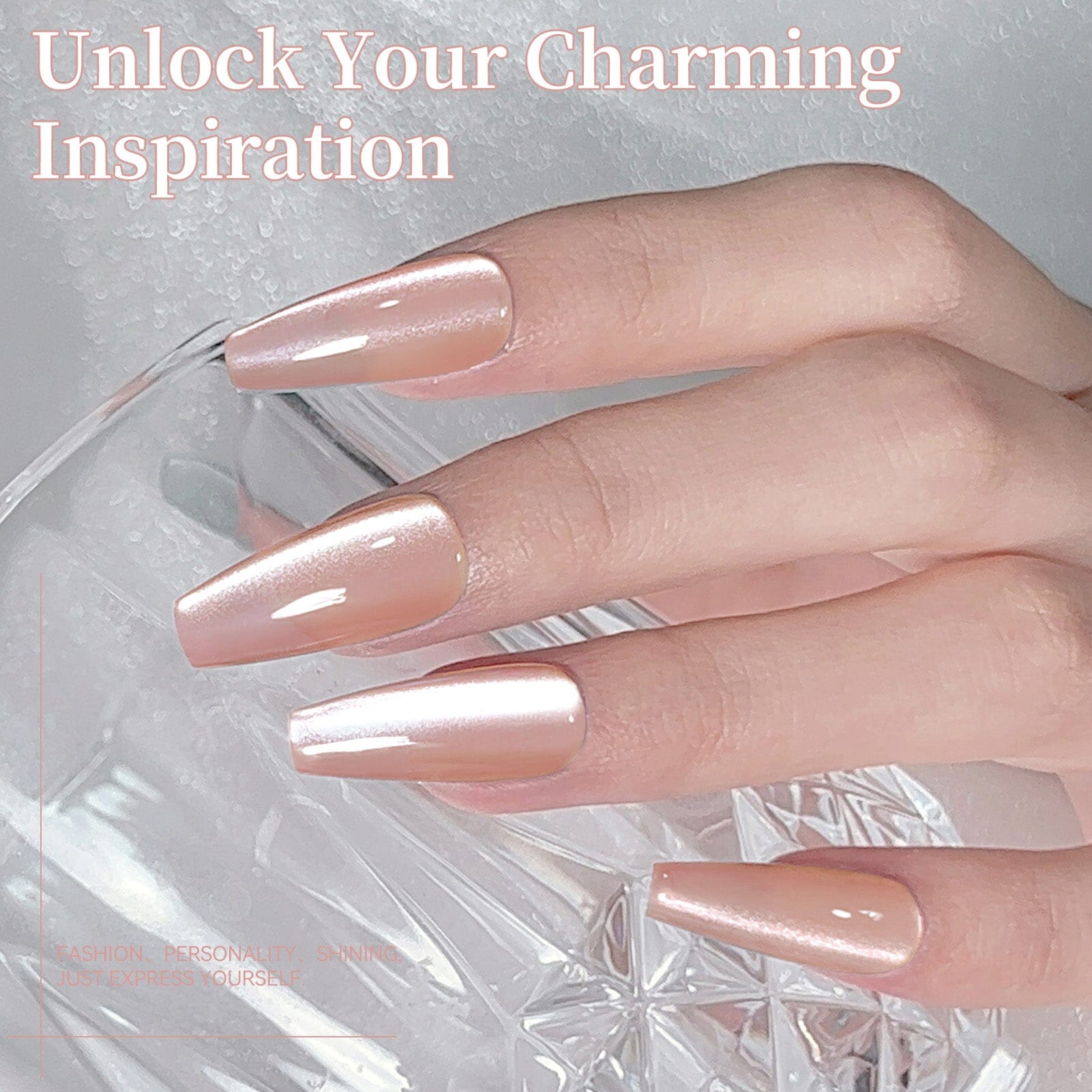 Moonlight Cat Magnetic Gel MY104 Pure Love 15ml Gel Nail Polish BORN PRETTY