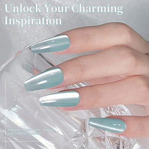 Moonlight Cat Magnetic Gel MY109 Pure Love 15ml Gel Nail Polish BORN PRETTY