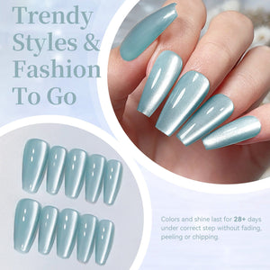 Moonlight Cat Magnetic Gel MY109 Pure Love 15ml Gel Nail Polish BORN PRETTY