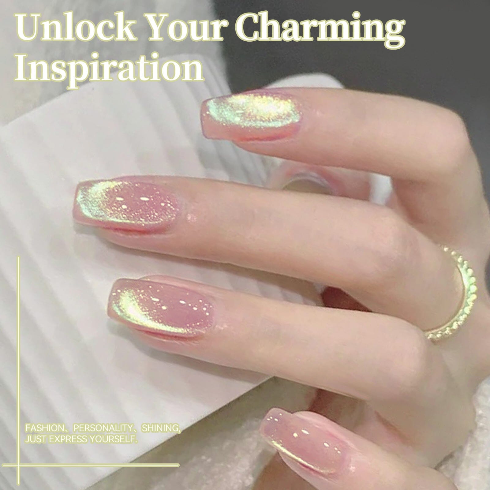 Green Cat Magnetic Gel MY219 Wizard of Oz 15ml Gel Nail Polish BORN PRETTY