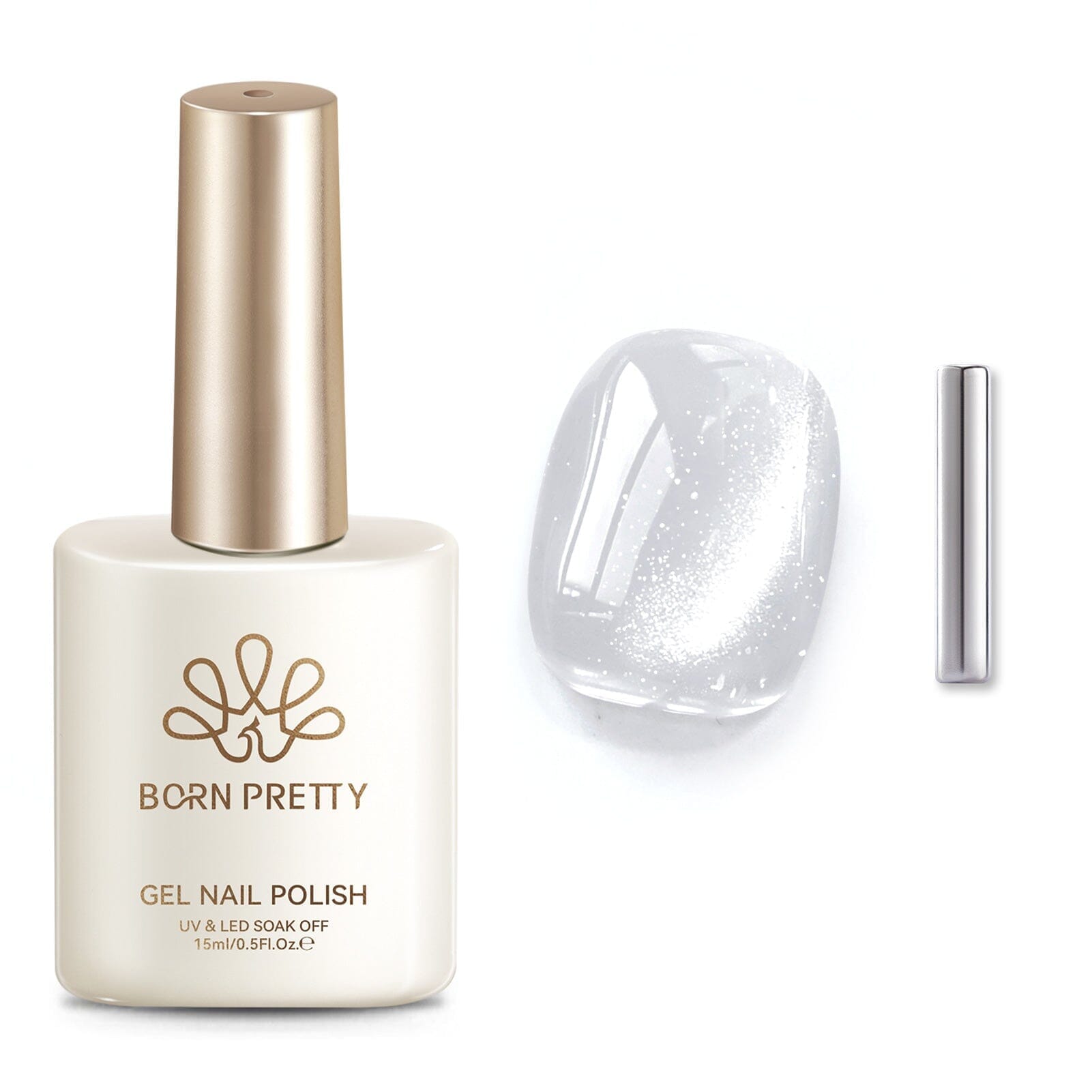 Water Light Cat Magnetic Gel MY01 First Love 15ml Gel Nail Polish BORN PRETTY