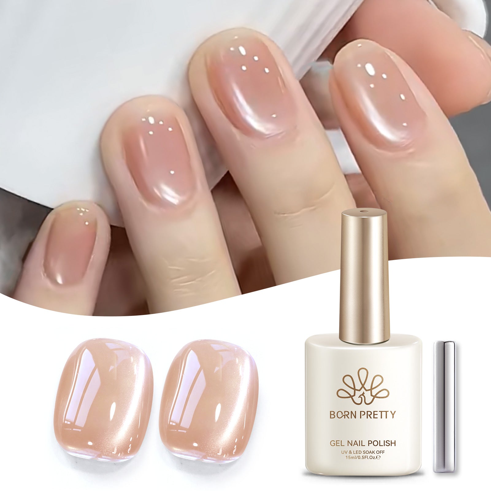 Crystal Cat Magnetic Gel 15ml HEMA/TPO FREE