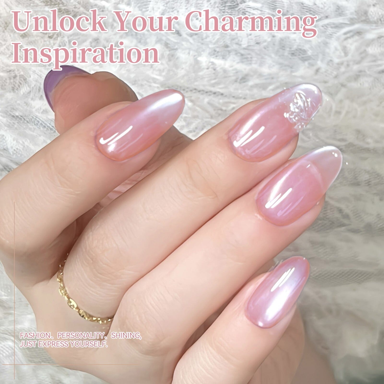 Water Light Cat Magnetic Gel MY06 First Love 15ml Gel Nail Polish BORN PRETTY