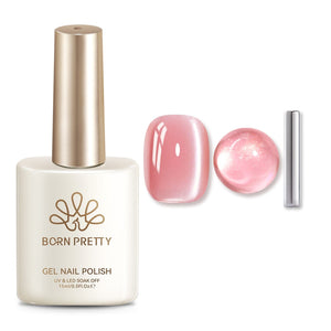 Glass Cat Magnetic Gel MY52 Freedom Land 15ml Gel Nail Polish BORN PRETTY