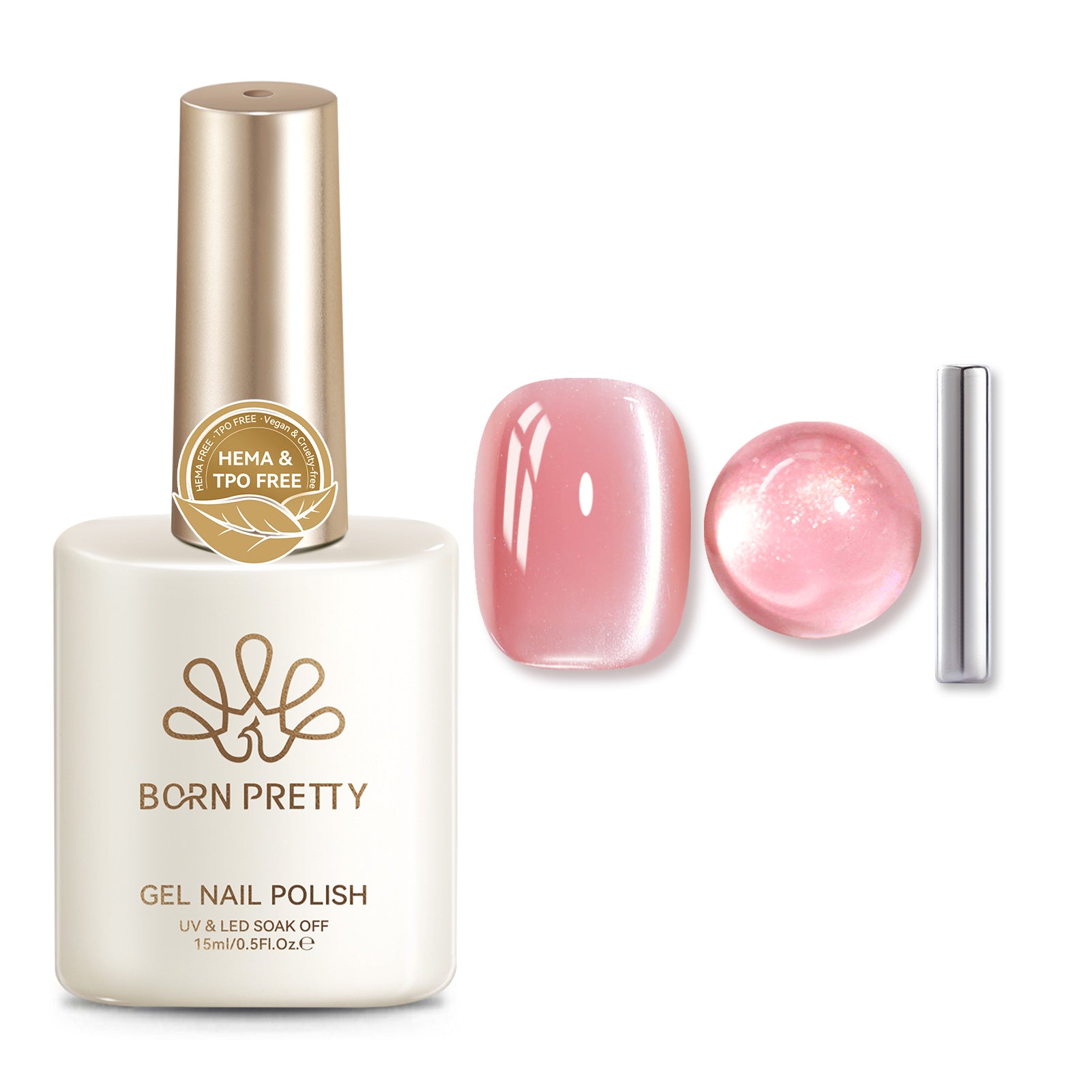 Glass Cat Magnetic Gel MY52 Freedom Land 15ml HEMA/TPO FREE