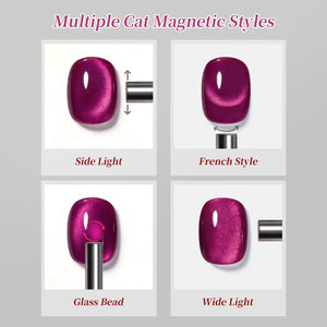 Colored Cat Magnetic Gel MY496 Mocha Rose 15ml Gel Nail Polish BORN PRETTY