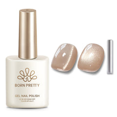 Glass Cat Magnetic Gel MY499 Dream Nude 15ml Gel Nail Polish BORN PRETTY