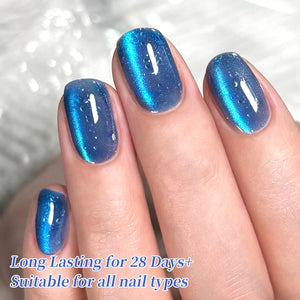 Crystal Cat Magnetic Gel MY526 Bubbly 15ml Gel Nail Polish BORN PRETTY