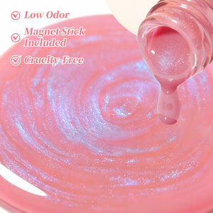 Colored Cat Magnetic Gel MY527 Peach Fizz 15ml Gel Nail Polish BORN PRETTY