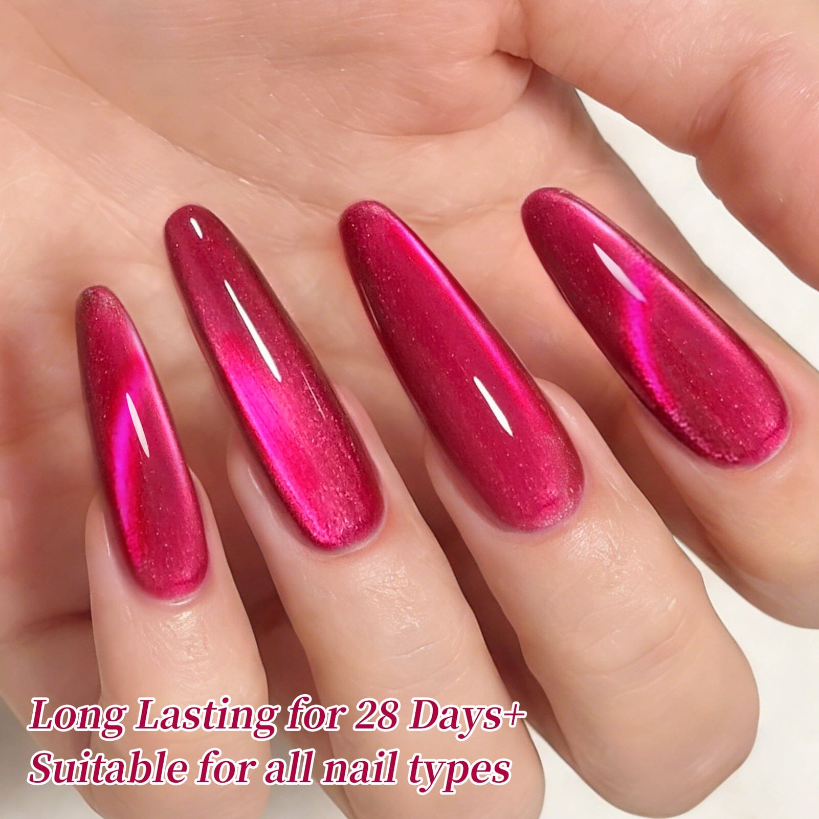 Glass Cat Magnetic Gel MY528 Marina 15ml Gel Nail Polish BORN PRETTY