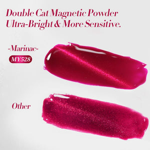 Glass Cat Magnetic Gel MY528 Marina 10ml Gel Nail Polish BORN PRETTY