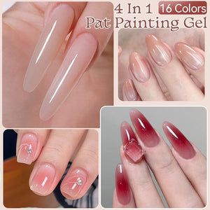 16 Colors 4 In 1 Pat Painting Gel Find Flora Gel Nail Polish UR SUGAR