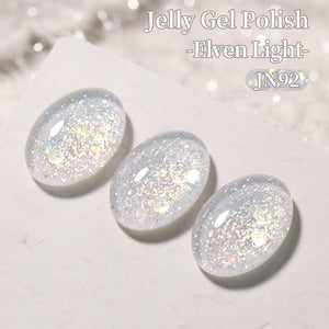 Sequins Jelly Gel JN92 Elven Light 10ml Gel Nail Polish BORN PRETTY