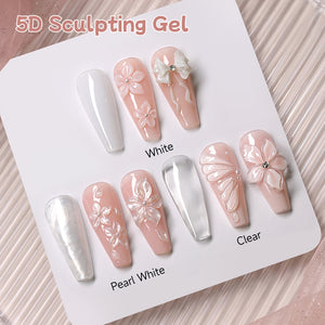 5D Sculpting Gel White 15ml
