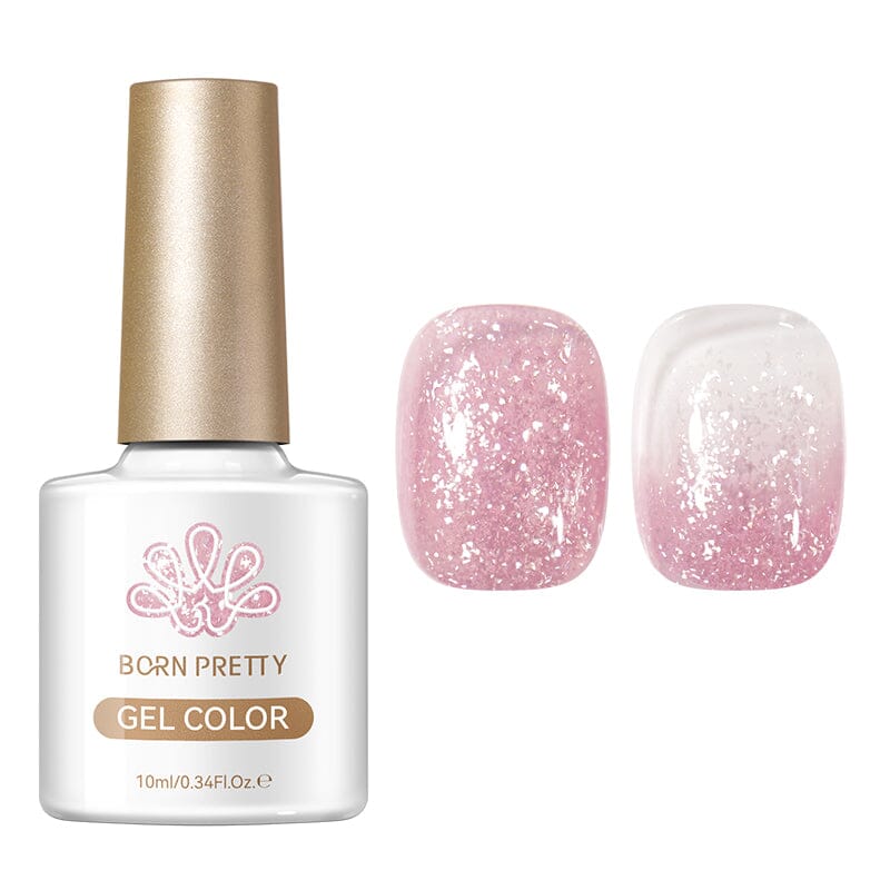 Jelly Gel Fluttering Flakes 10ml Gel Nail Polish BORN PRETTY TS38