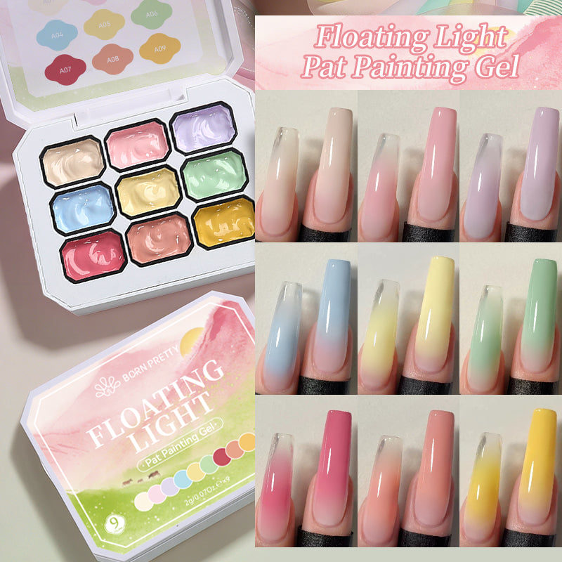 9 Colors 4 in 1 Pat Painting Gel