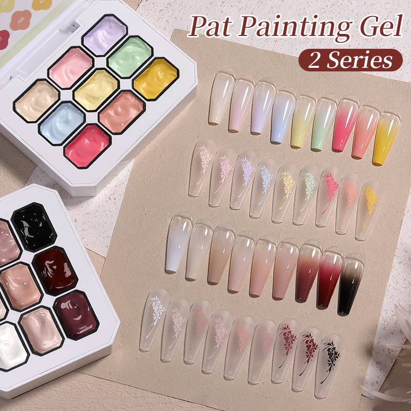 9 Colors 4 in 1 Pat Painting Gel