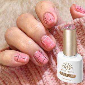 Fuzz Gel Polish R02 Snug Fuzz 10ml Gel Nail Polish BORN PRETTY