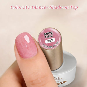 Fuzz Gel Polish R02 Snug Fuzz 10ml Gel Nail Polish BORN PRETTY