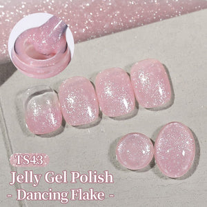 Jelly Gel Dancing Flake 10ml Gel Nail Polish BORN PRETTY
