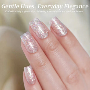 Jelly Gel TS39 Frost White 10ml Gel Nail Polish BORN PRETTY