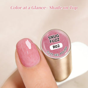 Fuzz Gel Polish R02 Snug Fuzz 15ml Gel Nail Polish BORN PRETTY