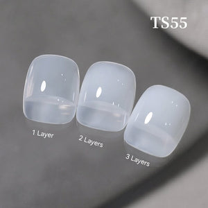 Jelly Gel TS55 White Aura 15ml Gel Nail Polish BORN PRETTY