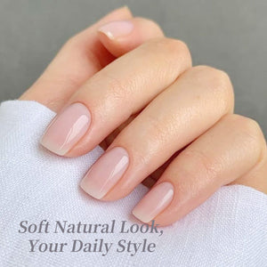 Jelly Gel TS55 White Aura 15ml Gel Nail Polish BORN PRETTY