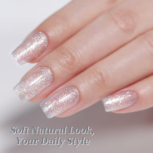 Jelly Gel TS39 Frost White 15ml Gel Nail Polish BORN PRETTY