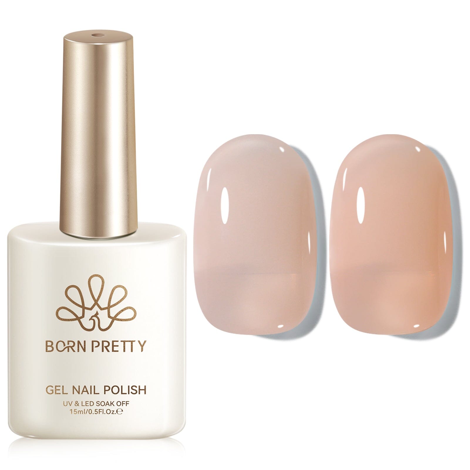 Jelly Gel Polish TS01~TS71 15ml Gel Nail Polish BORN PRETTY TS47 Warm Nude