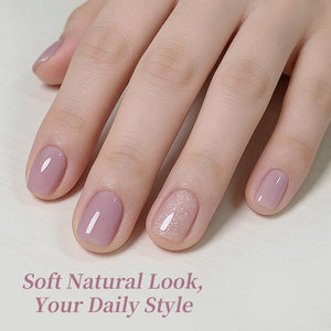 Jelly Gel TS51 Misty Purple 15ml Gel Nail Polish BORN PRETTY