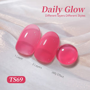 Jelly Gel TS69 Daily Glow 15ml Gel Nail Polish BORN PRETTY