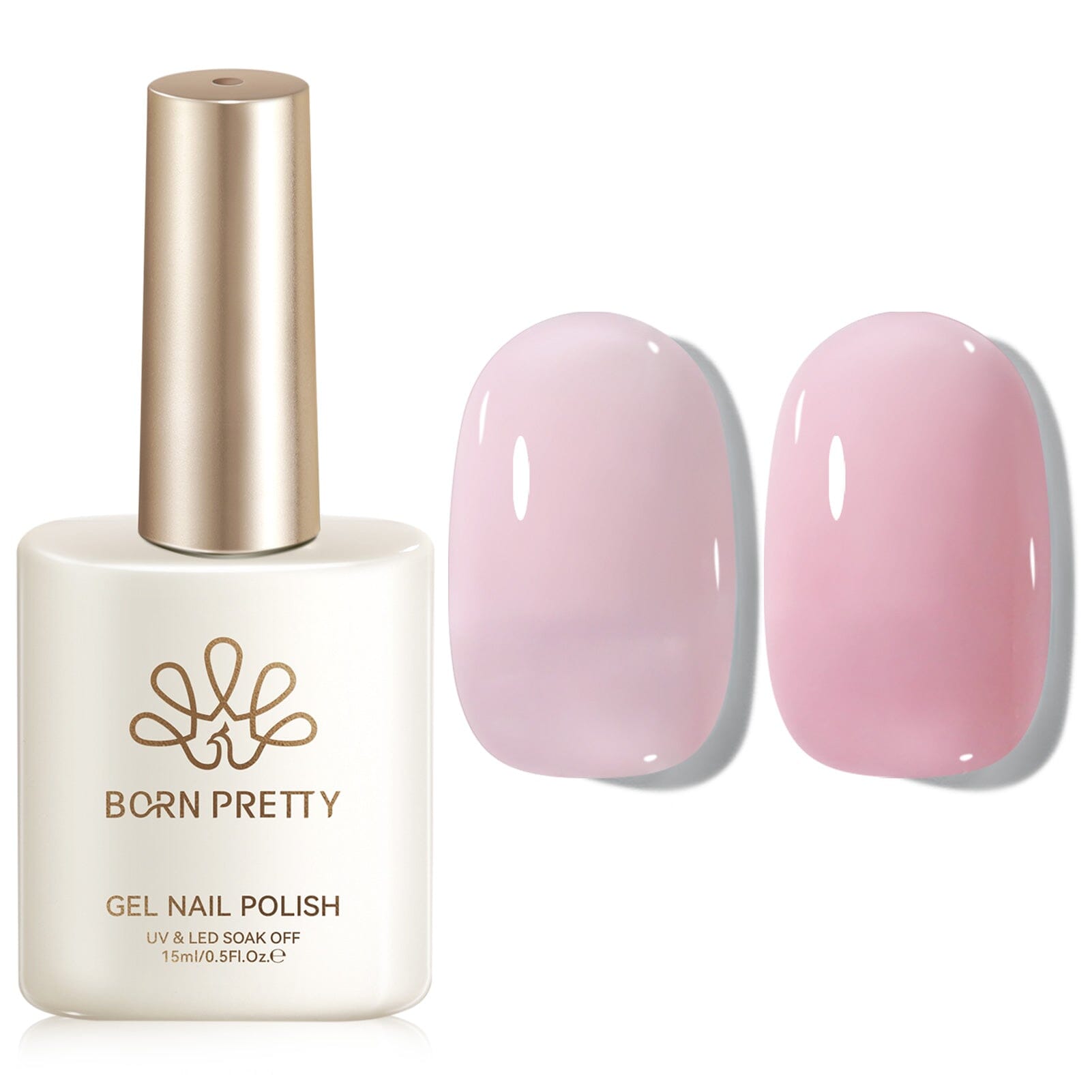 Jelly Gel Polish TS01~TS71 15ml Gel Nail Polish BORN PRETTY TS62 Muted Rose