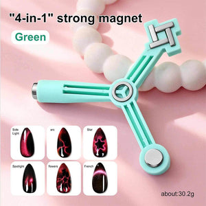 4 in 1 Triangular Magnet Tools & Accessories No Brand Green