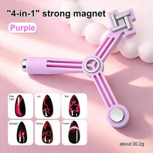 Cat Magnet & Auxiliary Tools Tools & Accessories No Brand Purple 4 in 1 Magnet