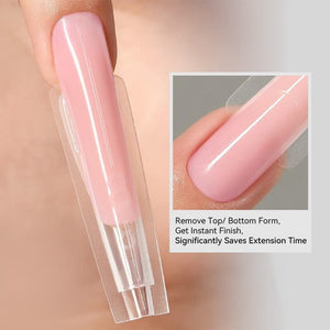 240pcs 15 Sizes Sandwich Dual Nail Forms Nail Tips BORN PRETTY