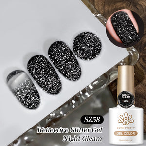 Reflective Glitter Gel SZ58 Night Gleam 10ml