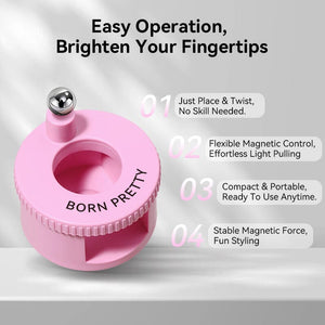 Pink Automatic Magnet Tool & Magnetic Bead Tools & Accessories BORN PRETTY