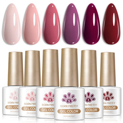 6 Colors Gel Set S58 Night Rose 7ml