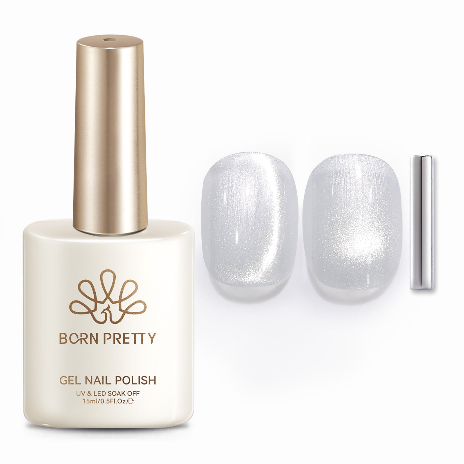 Moonlight Cat Magnetic Gel MY550 Pearl White 15ml